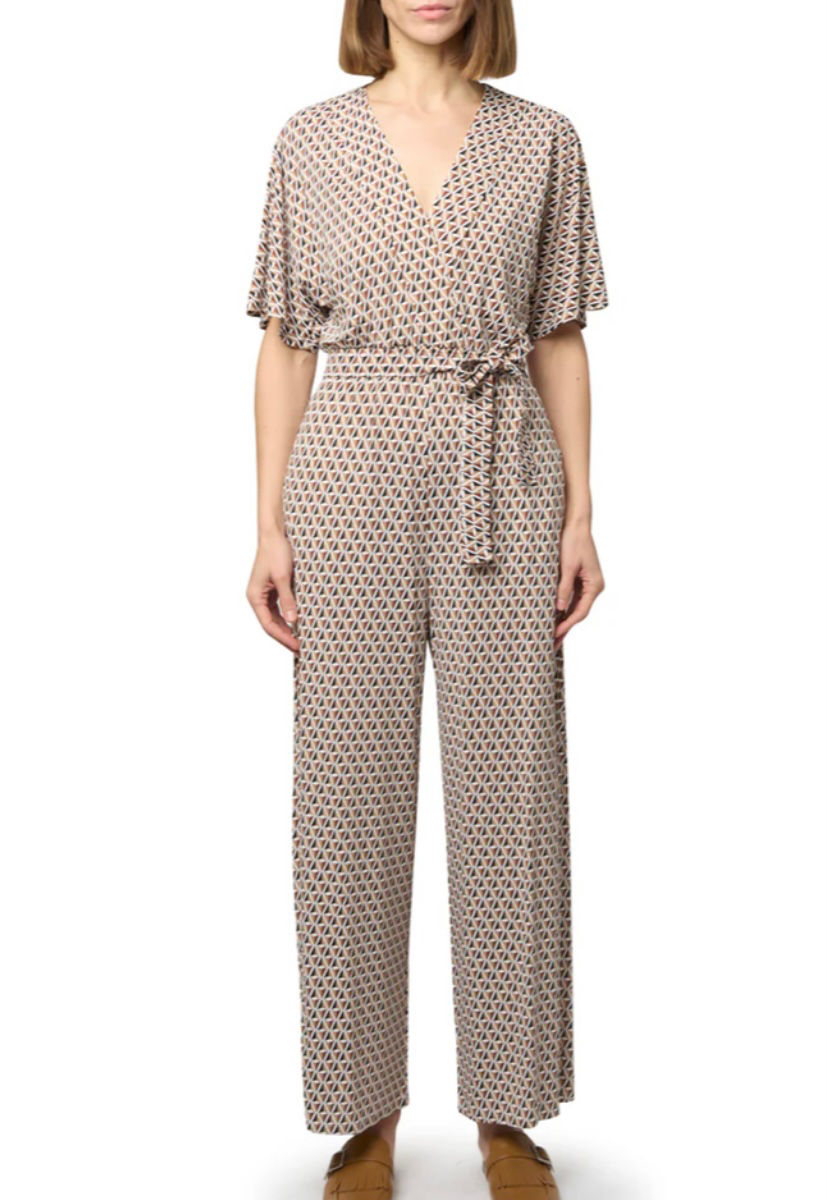 Thumbnail: MAX MARA BEACHWEAR Tuta in viscosa stretch fantasia . 42 