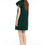 Thumbnail: MAX MARA STUDIO Abito corto in radzmir verde petrolio T. 42