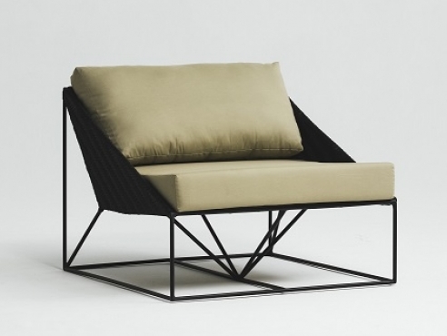 Poltrona HALLES L80 P84 HA40 H63 cm