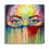 Thumbnail: Expressive eye portrait painting, featuring vivid green eyes and vibrant, multicolored dripping hues by Alexandra Andreica.