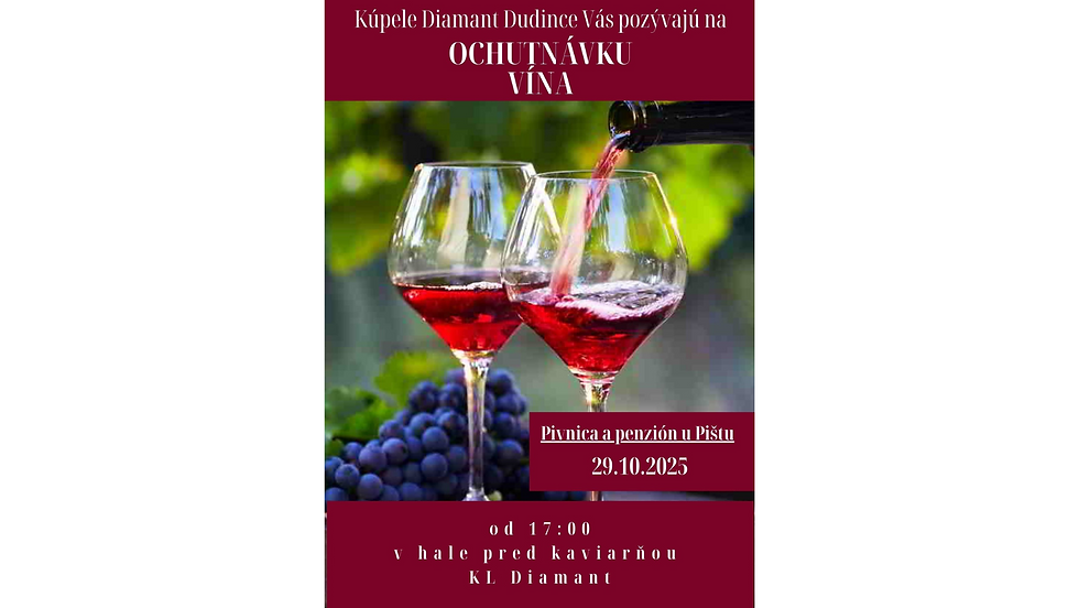 Ochutnávka vína PIVNICA U PIŠTU