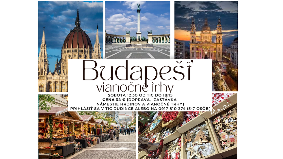Vianočná Budapešť