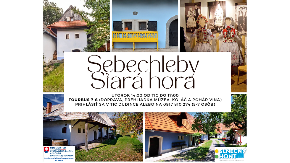TOURBUS Sebechleby Stará hora