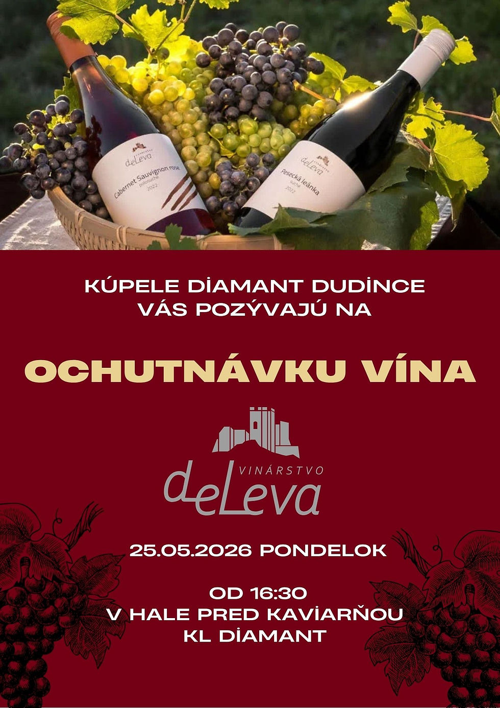 Ochutnávka vína DELEVA