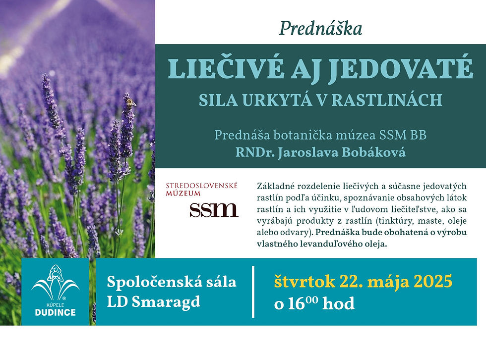 Prednáška o bylinkách