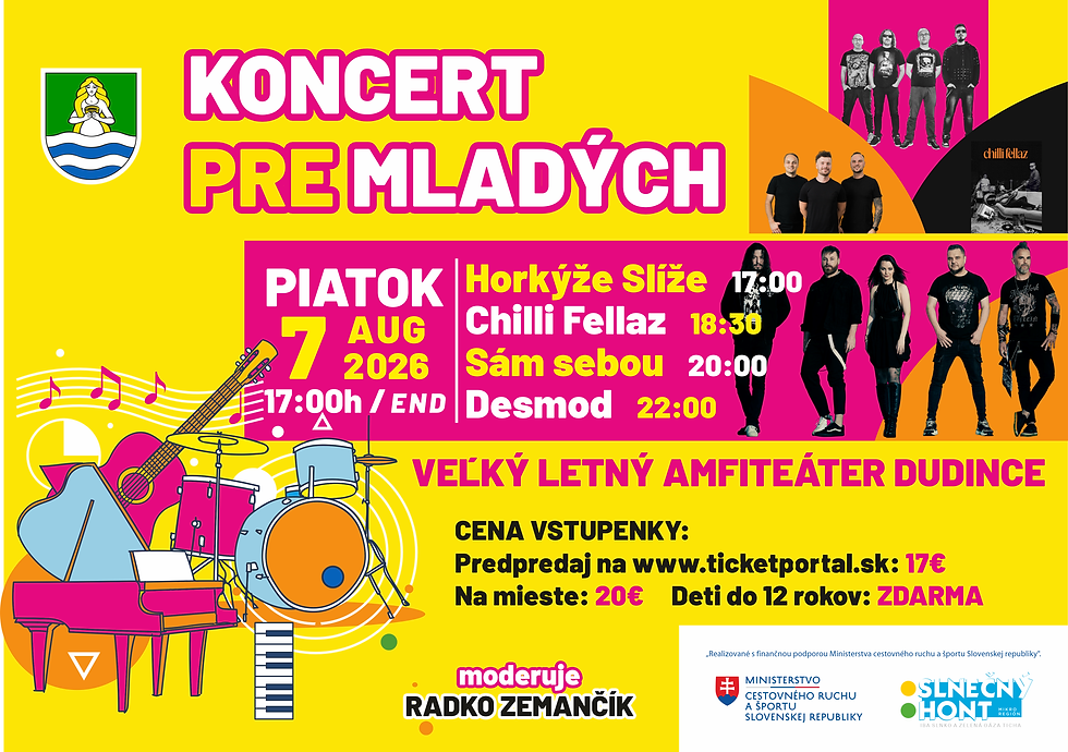 KONCERT PRE MLADÝCH