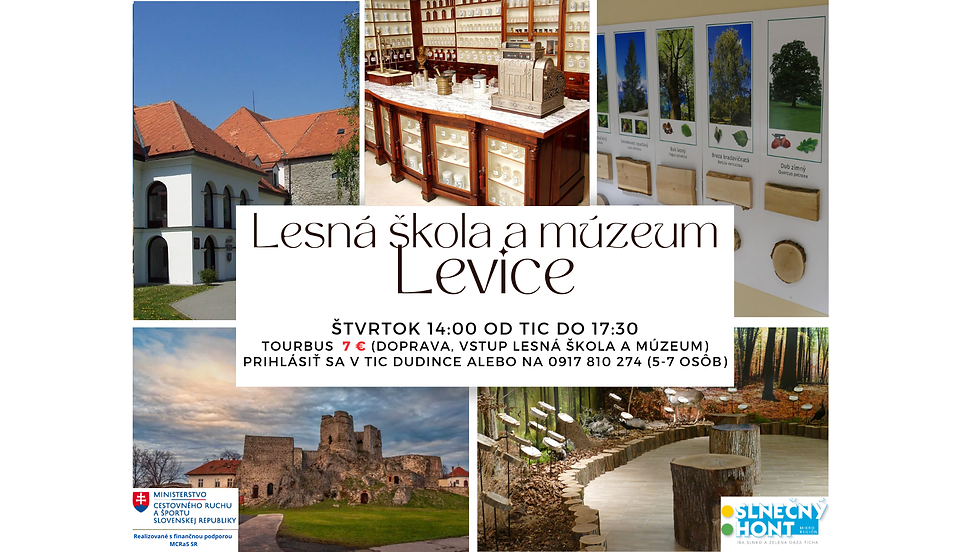 TOURBUS Levice Lesná škola a múzeum