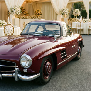 Hochzeitslimousine mit Chauffeur