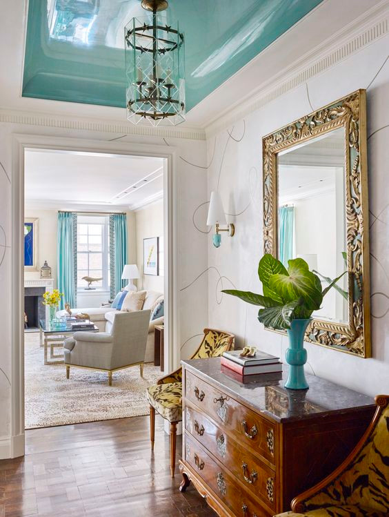 ceiling lacquer interior design