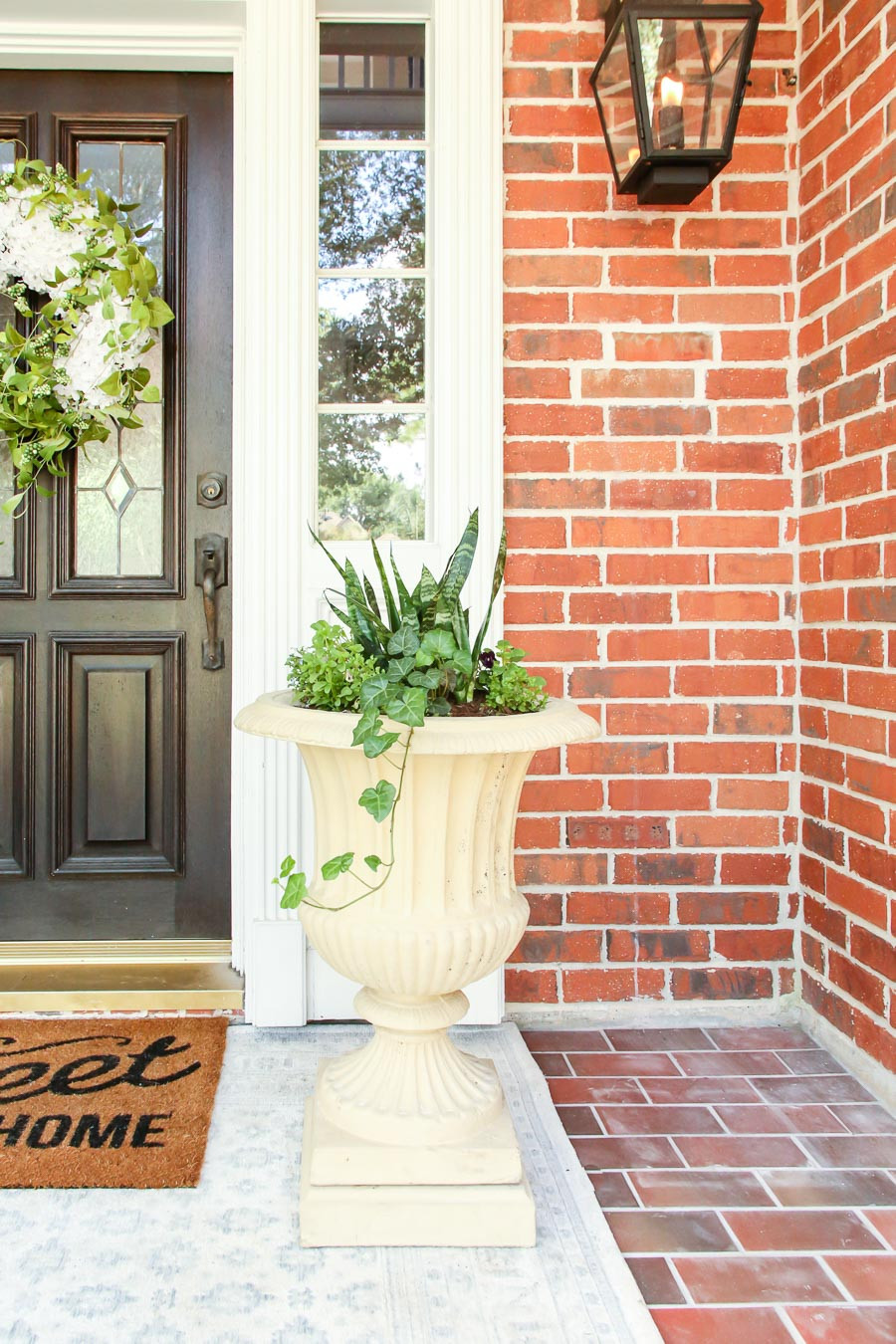 front porch urn