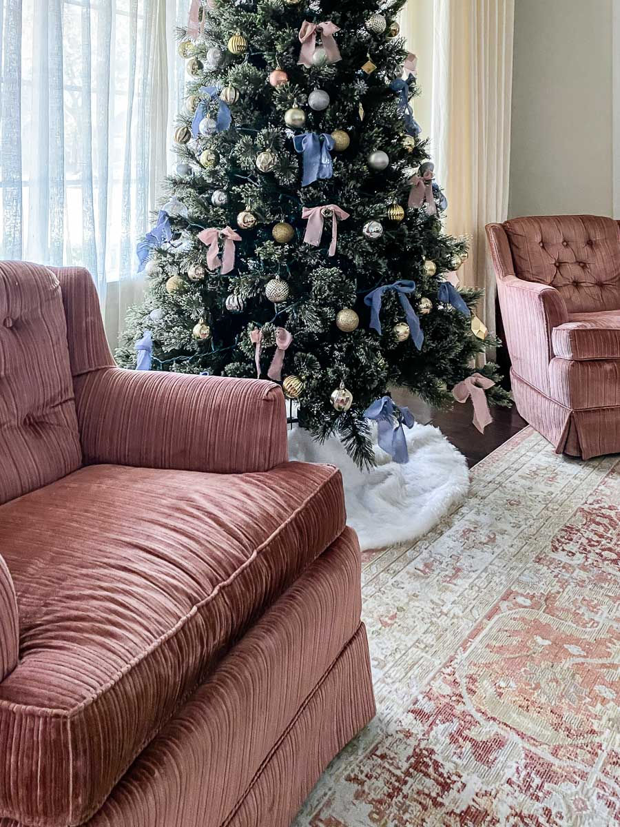 pink and blue christmas inspiration