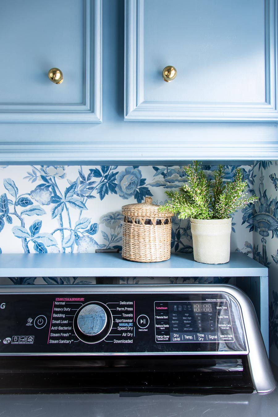 wallpops scalamandre shantung delft wallpaper, sherwin williams faded blue linen