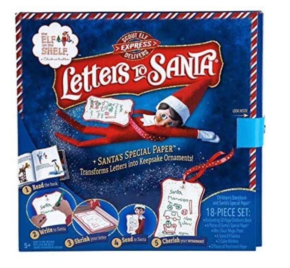 elf on the shelf letters to santa kit