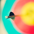 selective focus photography of an arrow_