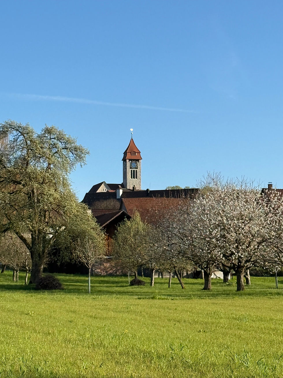 Raus. Der Frühling ist dazwischen.