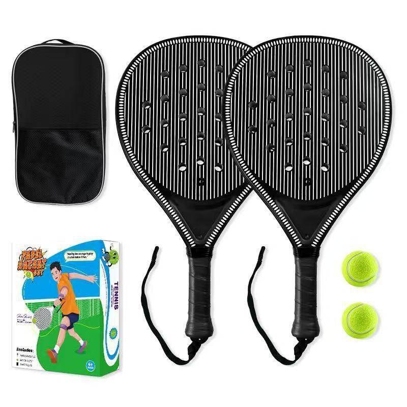 Kit Raquetes de Praia/Padel ABS com Bolsa (2 Peças)