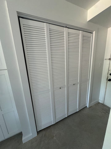 Bi Fold Door Paint & Install