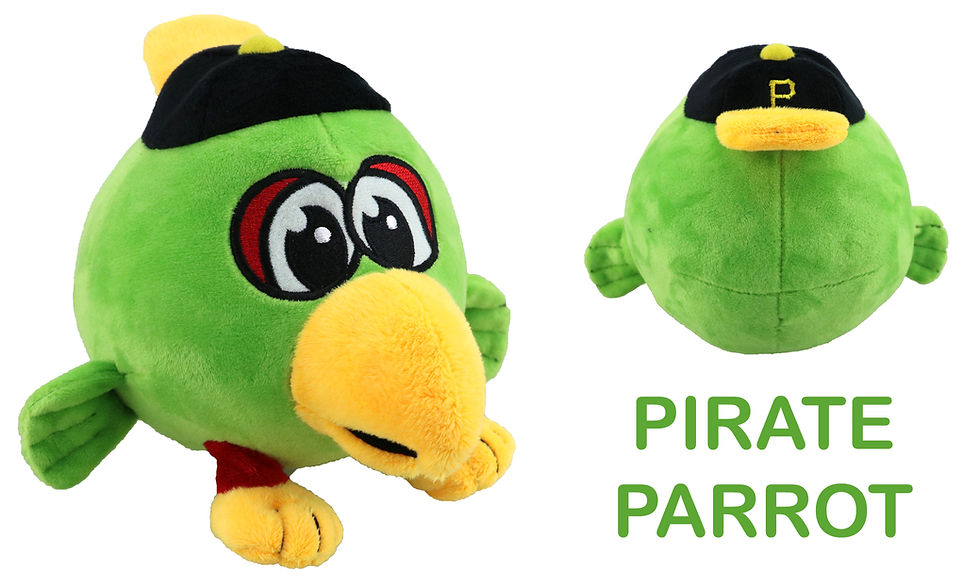 Thumbnail: pirates parrot head mascot customized sports promo