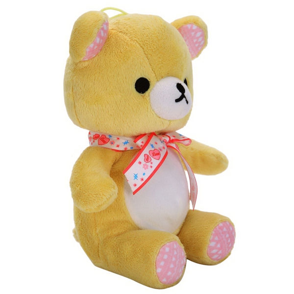 Thumbnail: Teddy Bear With Colorful Neck Ribbon, A Best Custom Promo Gift