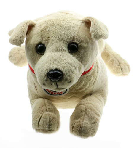 Dog Rescue Figure Rescue Retriever, A Friendly Plush Mascot for Dog Lovers with Your Logo ...