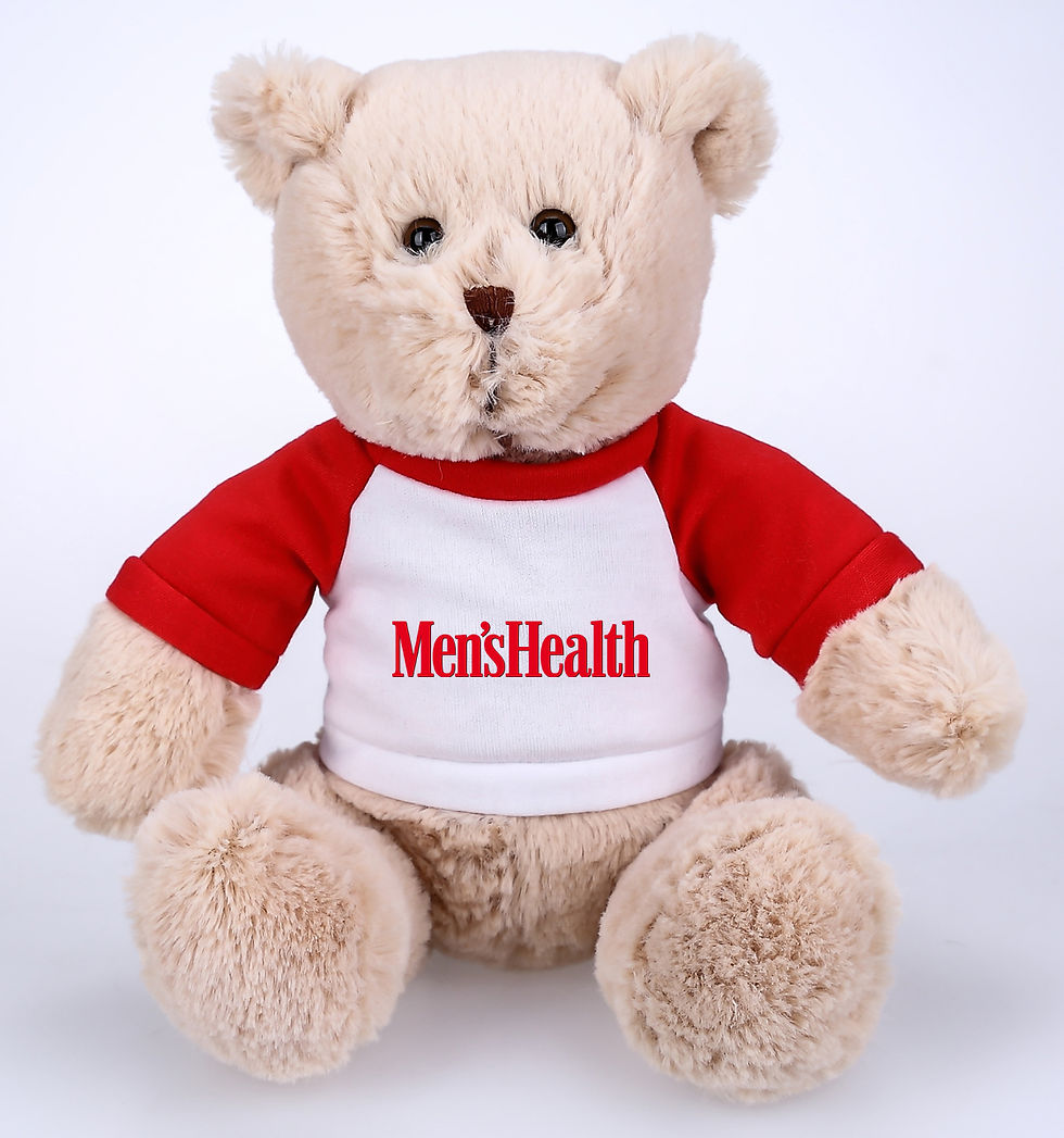 Thumbnail: Hospital Grand Opening Promo Gift-Free Logo-Raglan Bear Beige Colored Fur