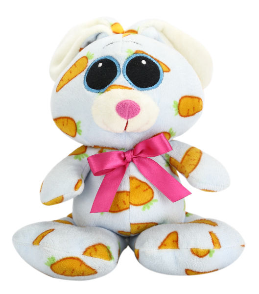 Thumbnail: Big Eyed Bunny, A Carrot Crazy Rabbit Plush	 Toy for Your Promotion