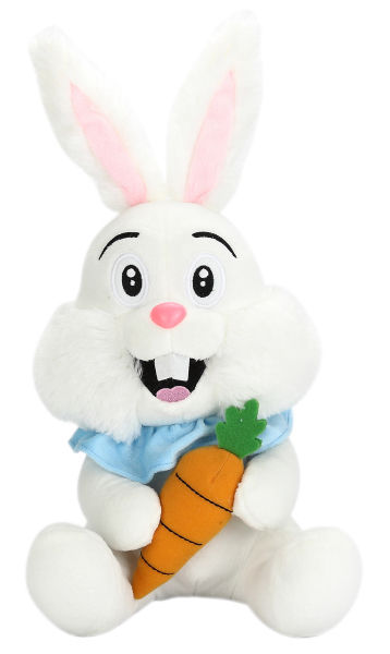 Thumbnail: Wonder Bunny, A Wide Eyed Custom Rabbit Plush	Toy for Promotion