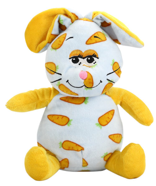 Thumbnail: Carrot Patch Bunnies, Fully Customizable Plush Rabbits	 with Your Promo