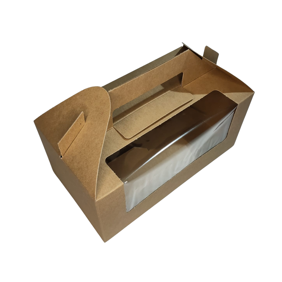Miniatura: Snack Box - C/ Janela 22x12x10 - Kraft
