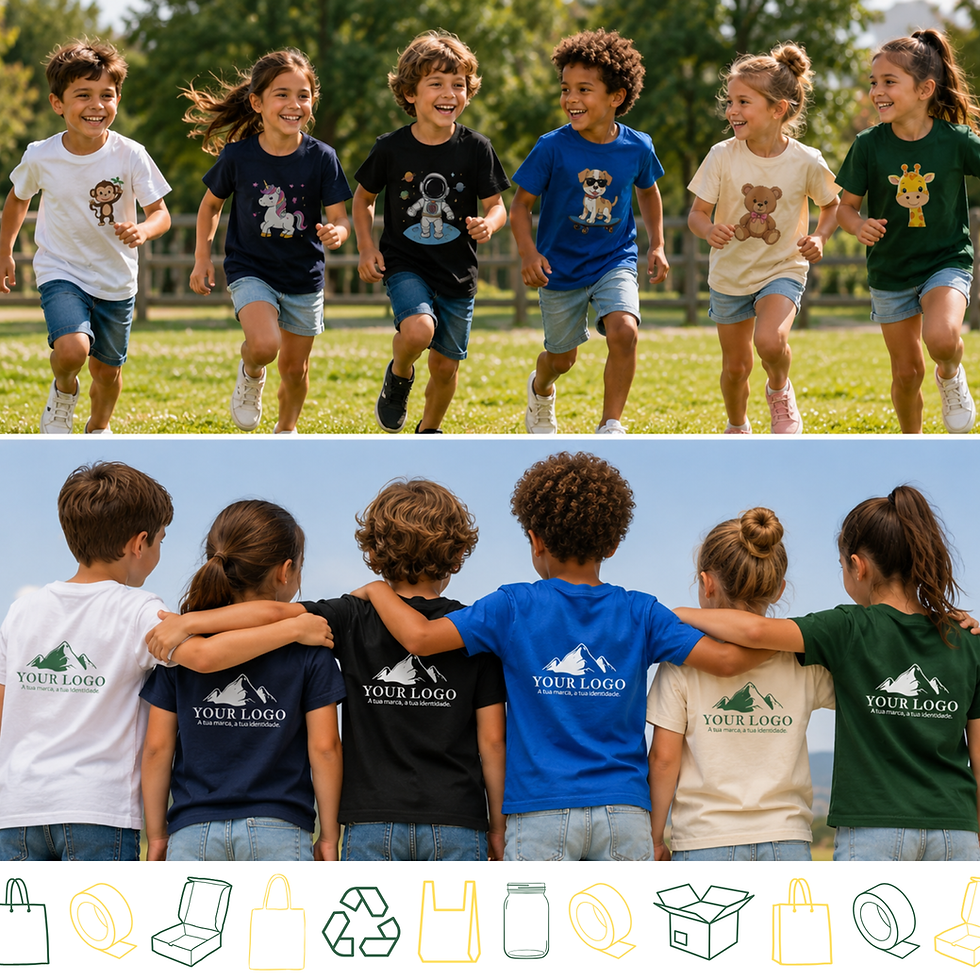 Miniatura: T-shirt criança 150g