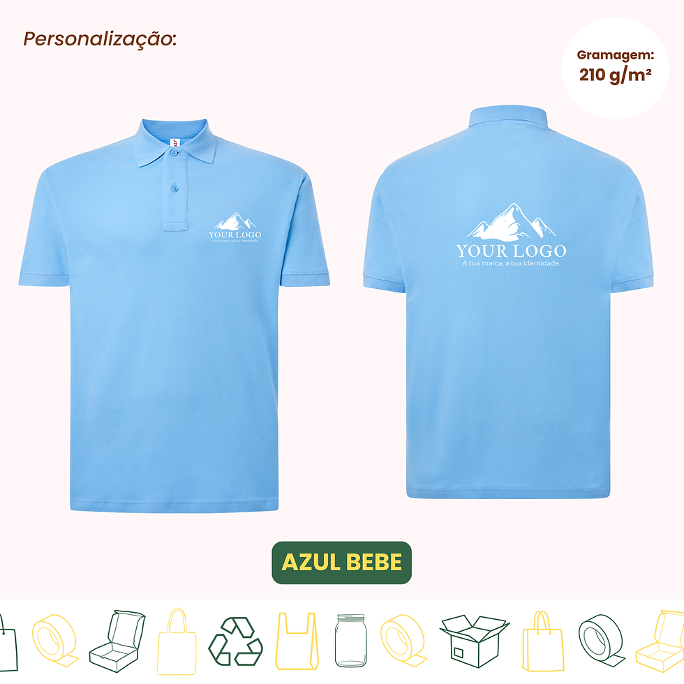 Miniatura: Polo Regular Man 210g