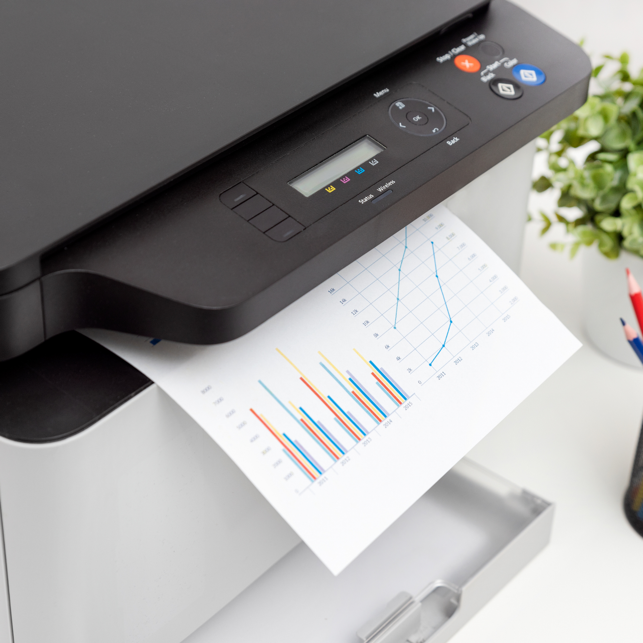 Impressão de Fotocópias