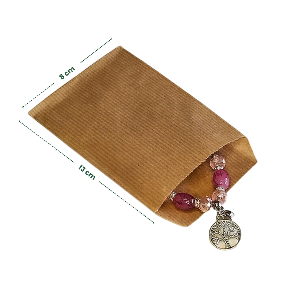 Thumbnail: Envelope Fantasia Kraft - 8x13 cm