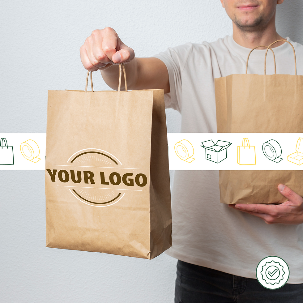 Miniature : Saco Papel Horizontal - 26x11x22 cm | Personalizado