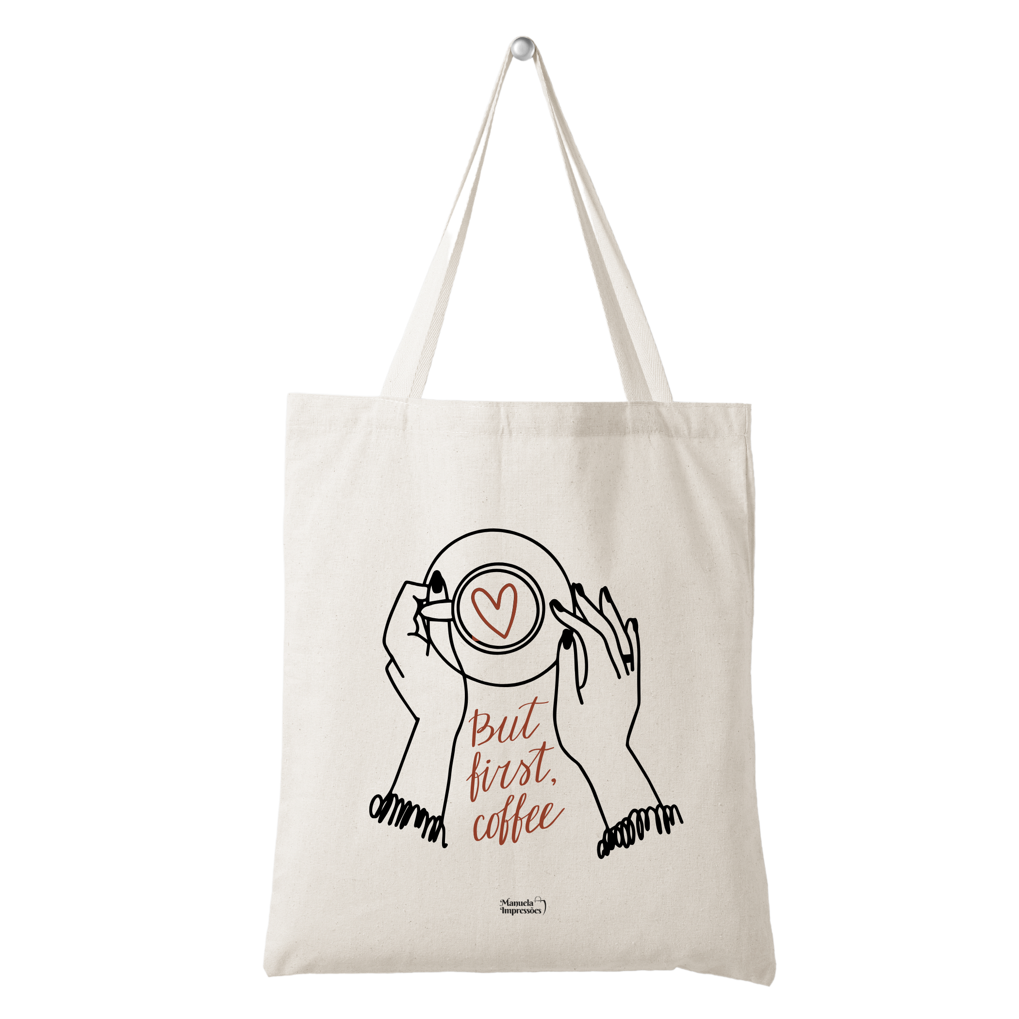 Tote Bag "First Coffee"