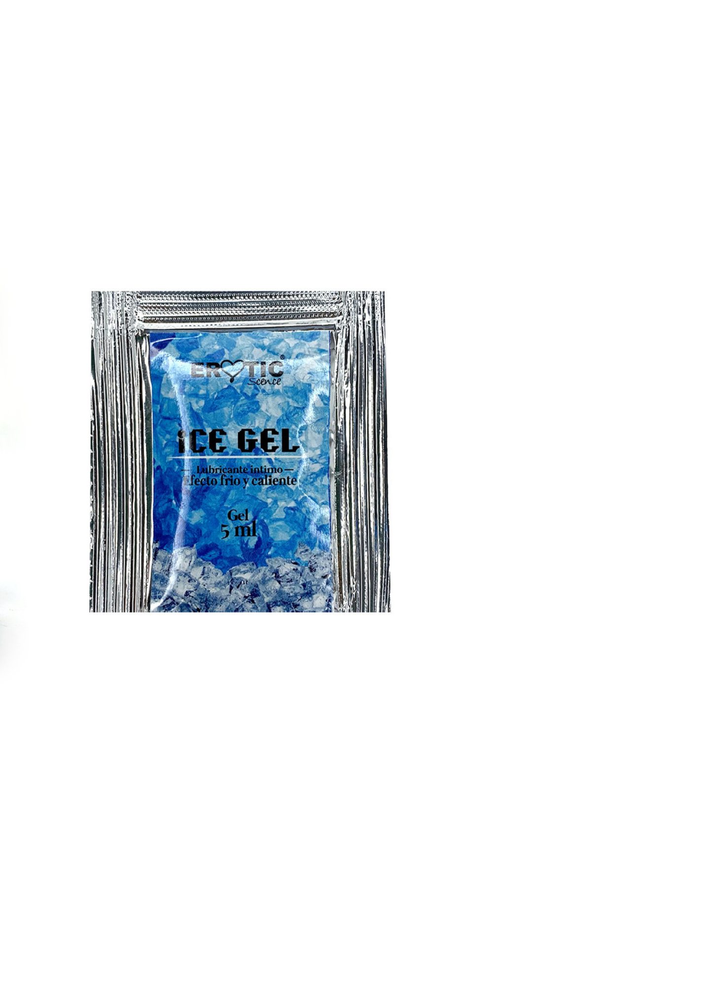 LUBRICANTE ICE GEL FRIO Y CALIENTE SACHET 5 ML