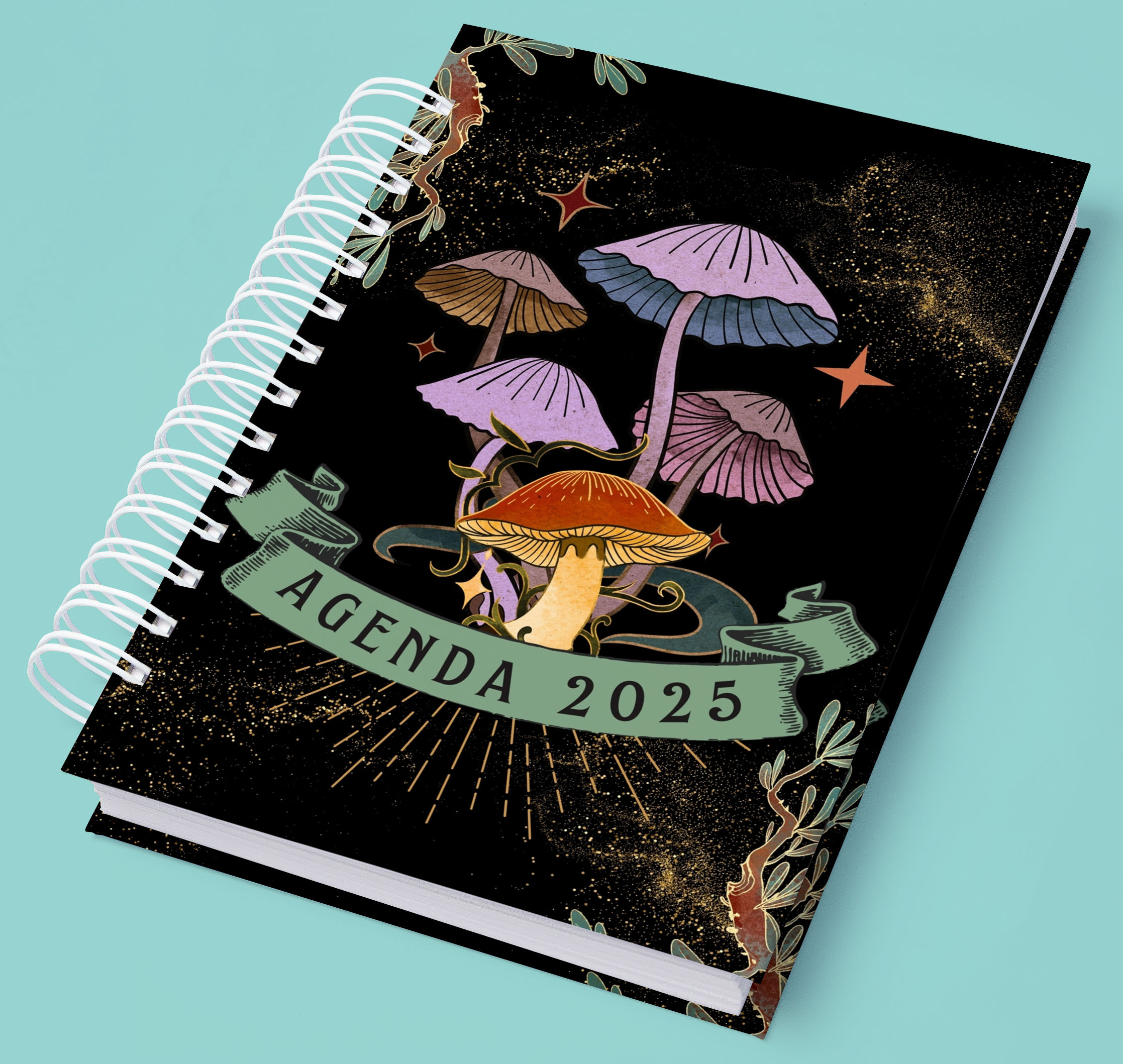 Agenda Cogumelos Black