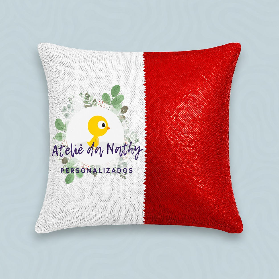 Miniatura: ALMOFADA DE LANTEJOULAS MÁGICA