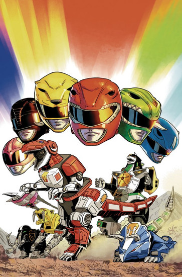 Mighty Morphin Power Rangers: Zord Quest 1 Cover ALT