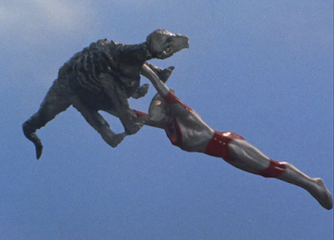 Stegon Taken By Ultraman