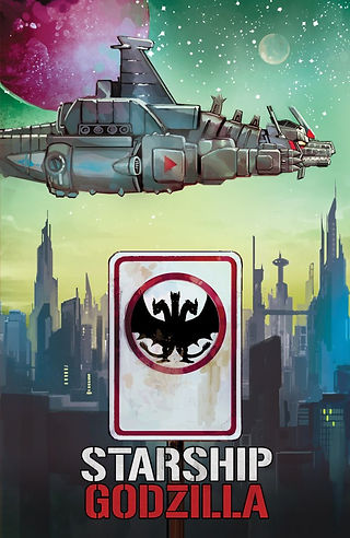Starship Godzilla 4 Cover RI