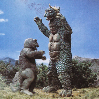 Minilla vs Gabara