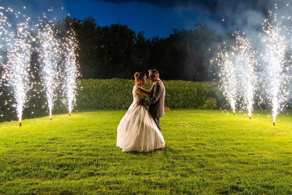Magical wedding firework walkthrough