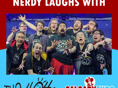 April brings SHOWERS of Nerdy Improv to Calgary!