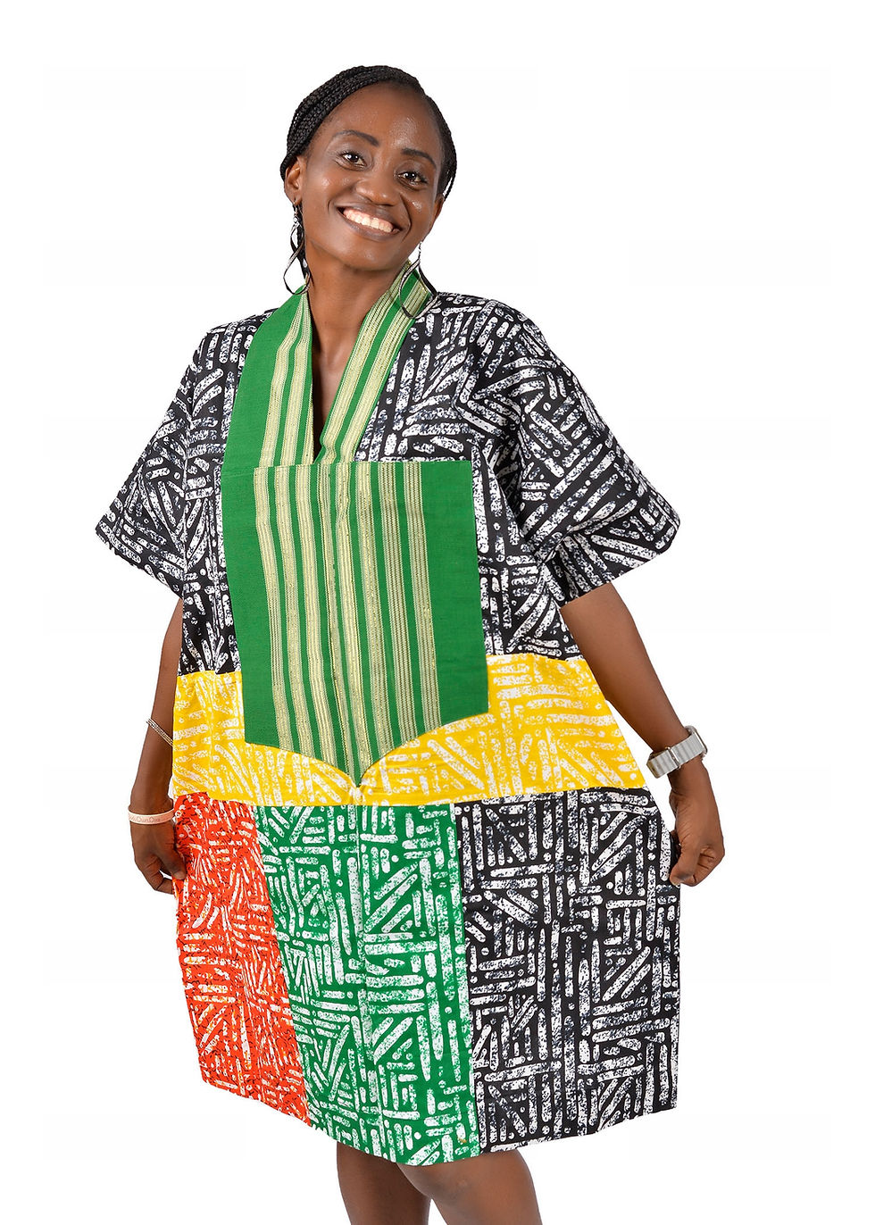 Thumbnail: Didi Aso Oke Shift Dress