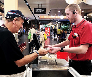 Paying for shopping