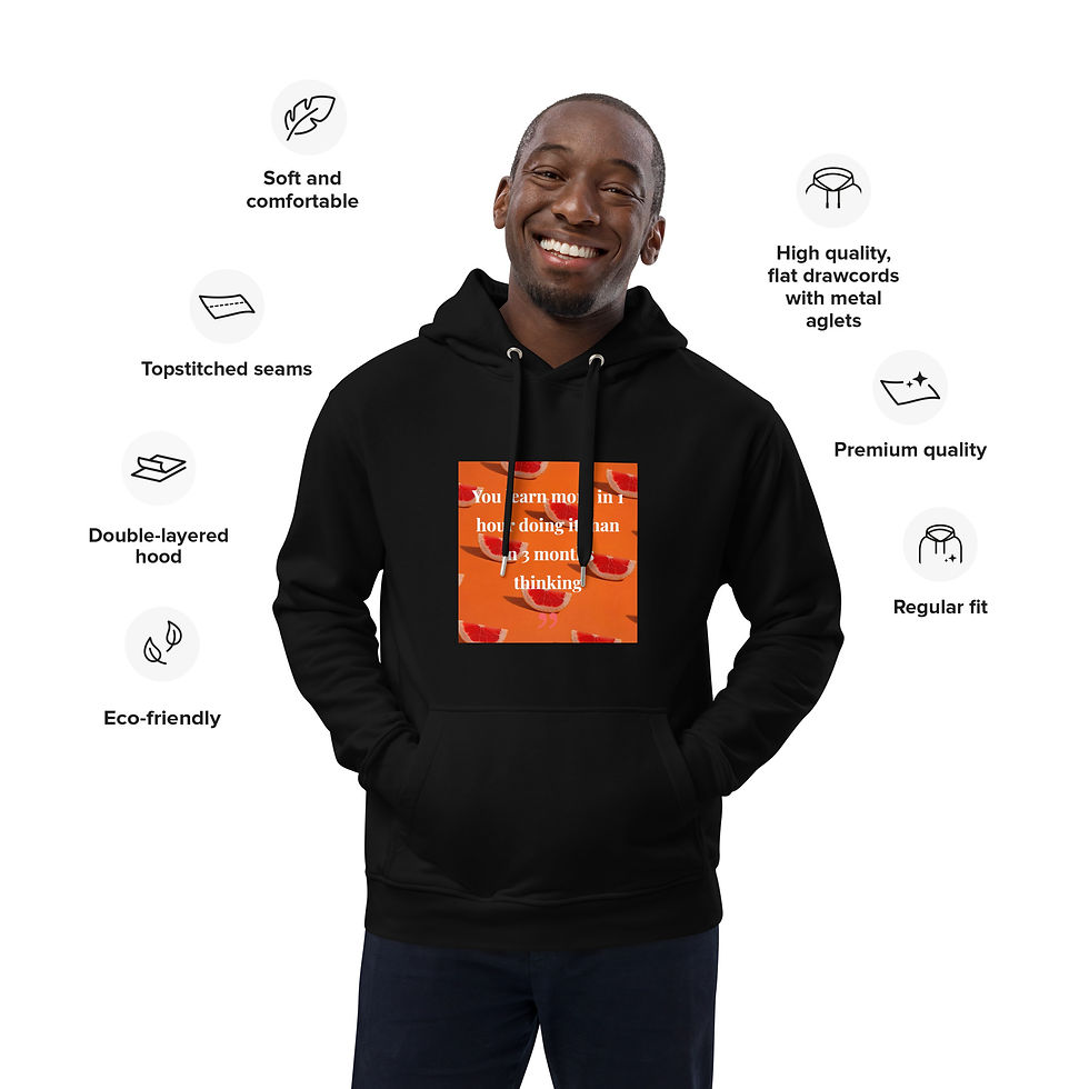 Miniatura: Premium Hoodie Motivation