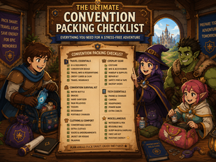 The Ultimate Convention Packing Checklist: Everything You Need for a Stress-Free Adventure