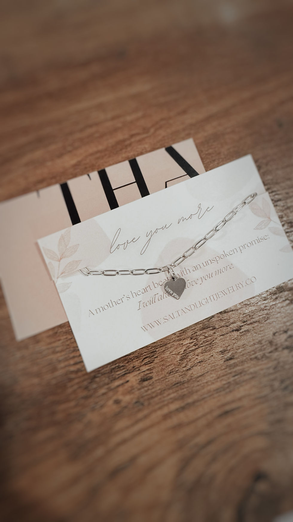 Thumbnail: LOVE YOU MORE | charm bracelet