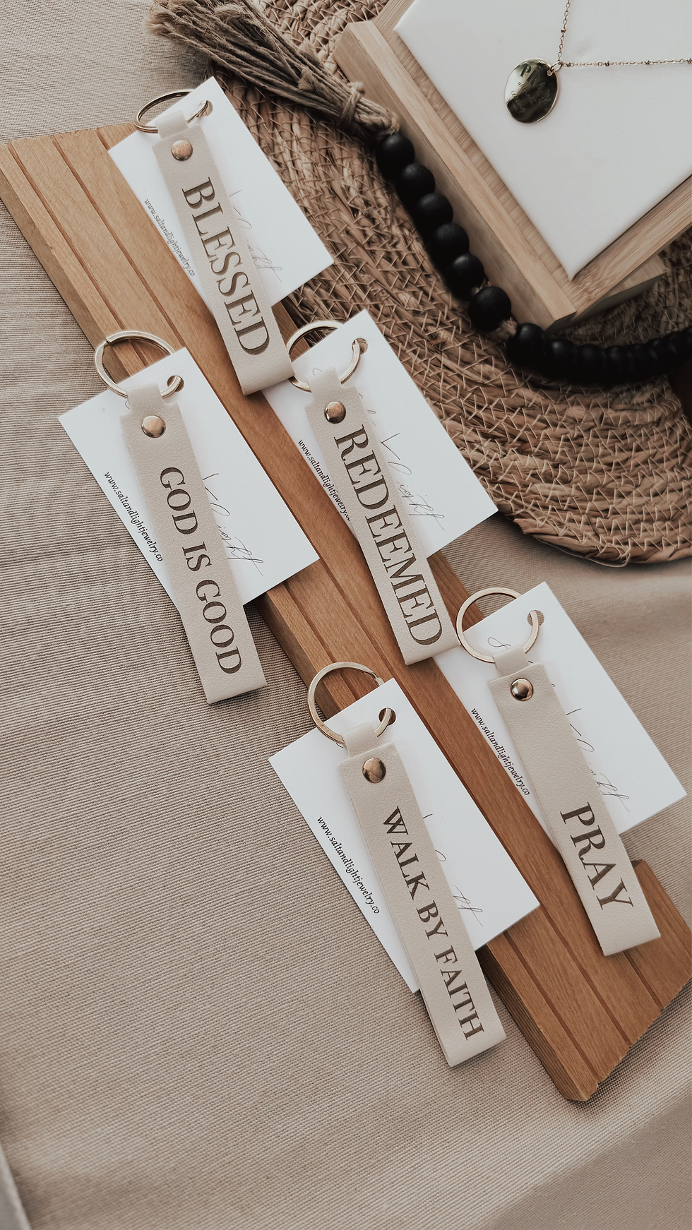 Thumbnail: LEATHER KEYCHAIN